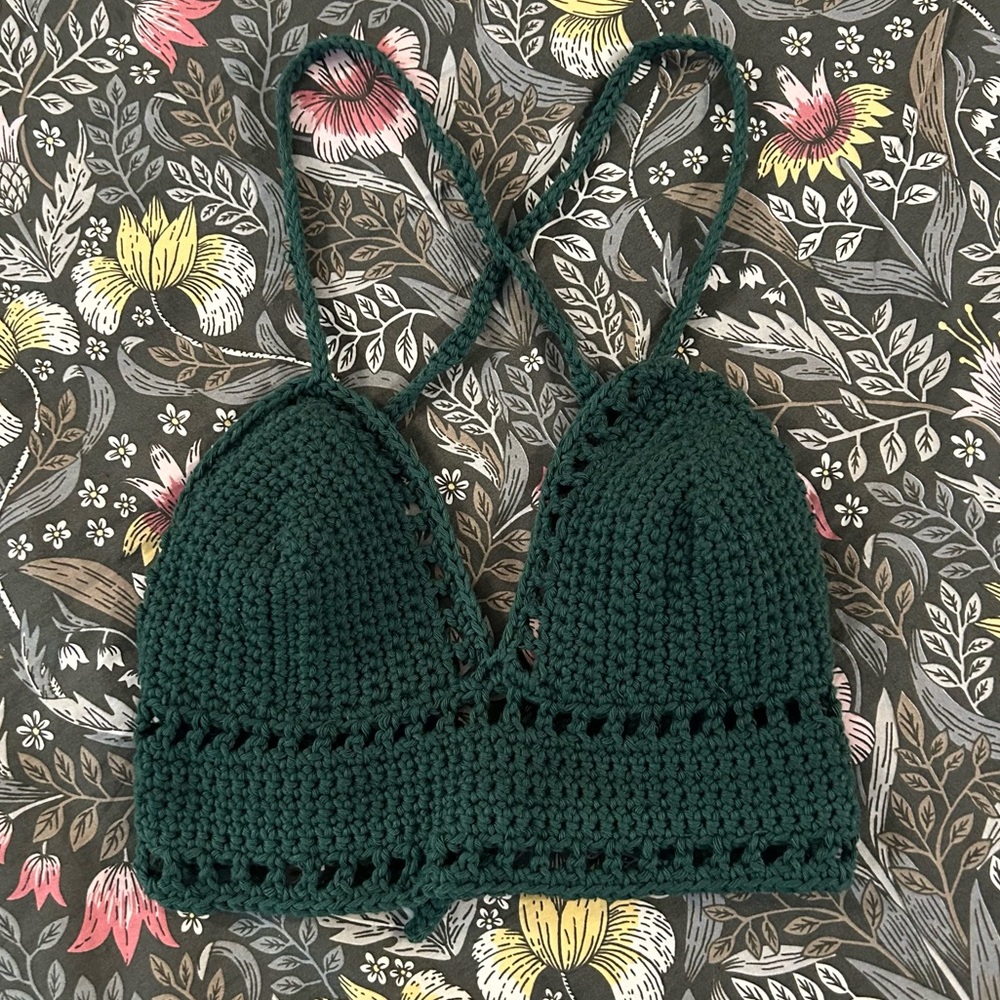 🌸2/$40🌸 Handmade Crochet Crop Top